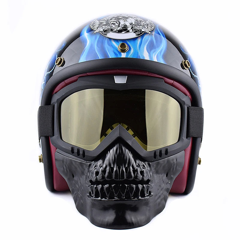 MotoShield Skull Face Mask for Riders ATHLEXES