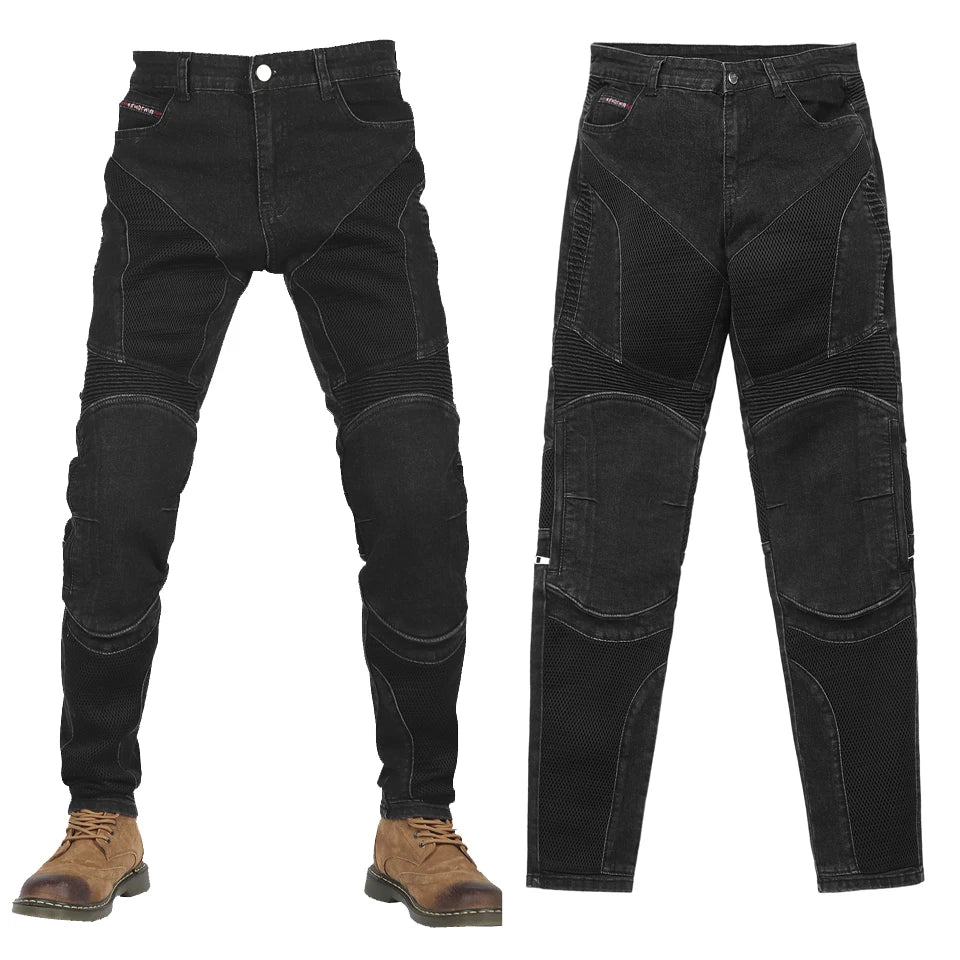 BreezeGuard Breathable Motorcycle Jeans ATHLEXES