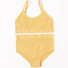 Women Seamless Bras Panties Set Sports Crop Top Briefs ATHLEXES