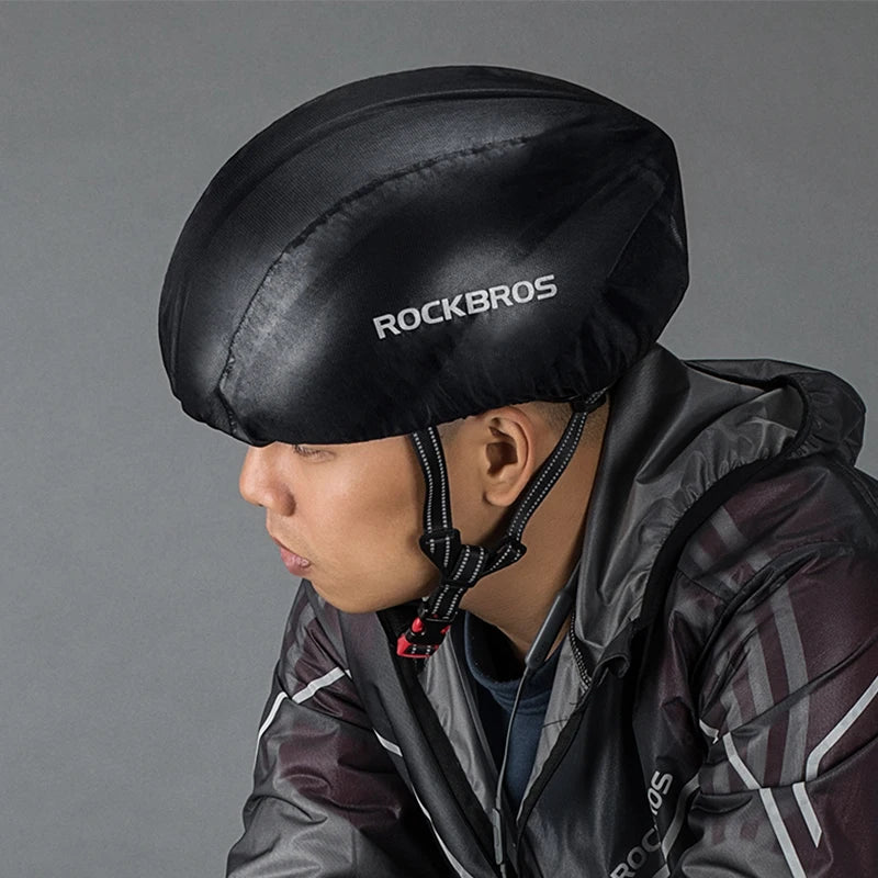 ROCKBROS Waterproof Helmet Rain Cover for Cycling ATHLEXES
