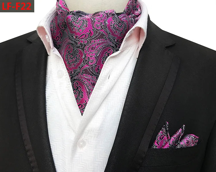 Paisley Elegance Ascot Cravat Set ATHLEXES
