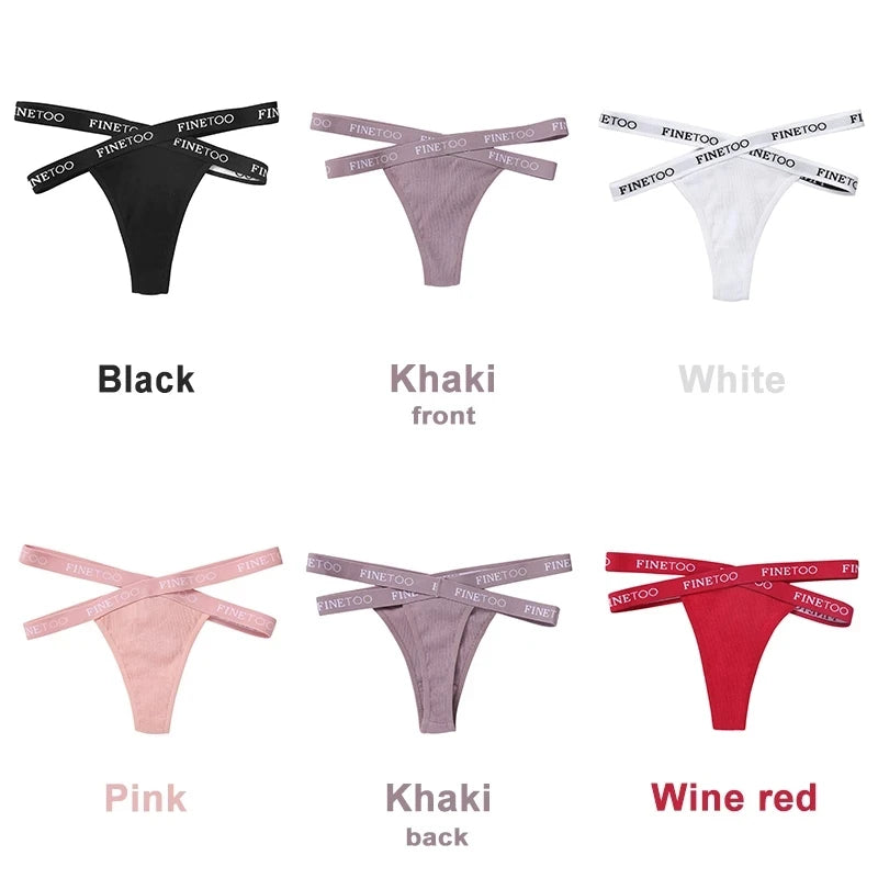 Cotton G-String Sexy Cross Strap Panties M-XL Fashion Thongs ATHLEXES