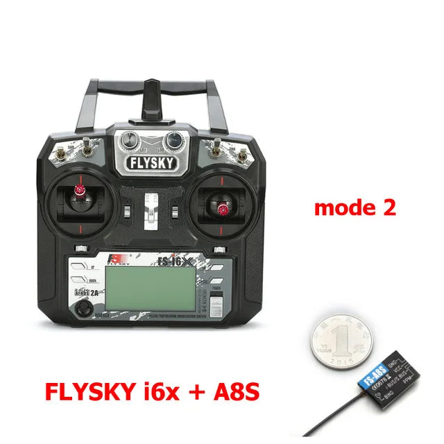 FLYSKY FS-i6X 10CH RC Transmitter & Receiver Set ATHLEXES