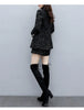 Chic Women’s Plaid Two-Piece Suit: Jacket and Shorts Set ATHLEXES