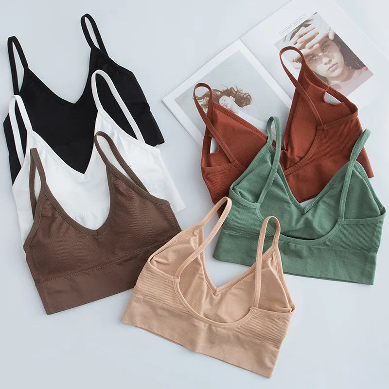 Seamless Comfort Wireless Sports Bra for Women ATHLEXES