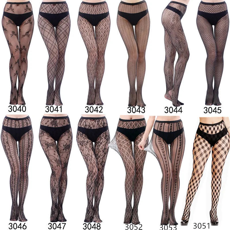 DOIAESKV Plus Size Women Bodystocking Sexy Lingerie Tights ATHLEXES