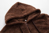 Chic Monochrome Hooded Sweater for Women ATHLEXES