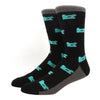 2024 Hiphop Funny Animal Dress Socks for Men - Flamingo & Penguin ATHLEXES