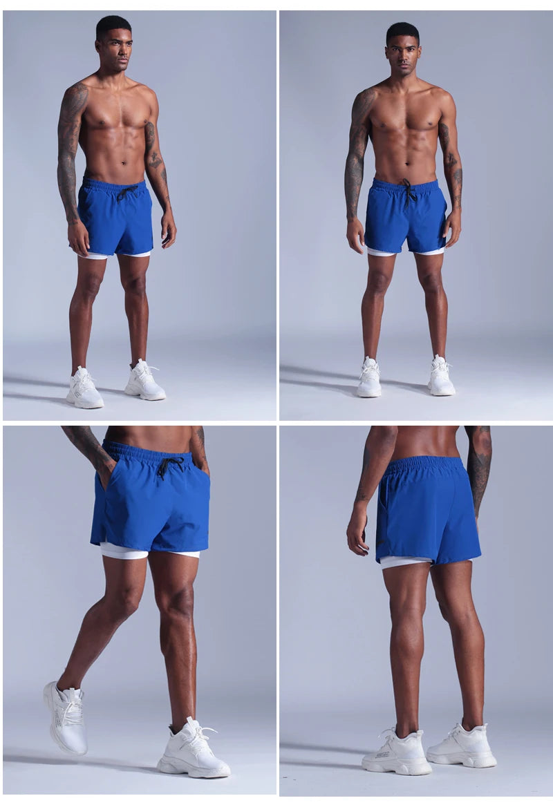 Ultimate 2 in 1 Quick Dry Running Shorts for Men ATHLEXES