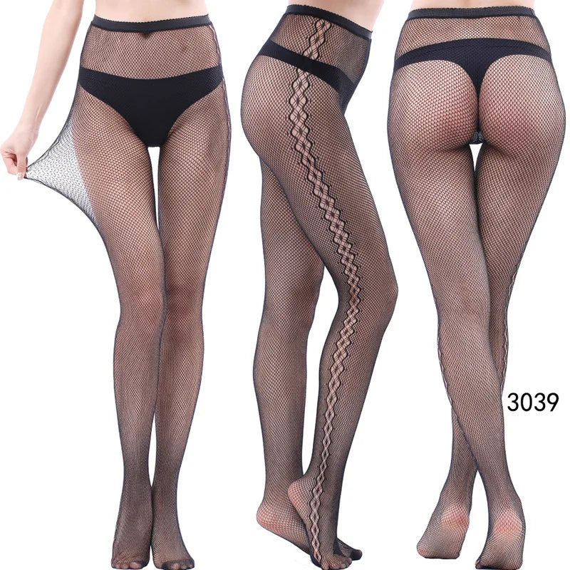 DOIAESKV Plus Size Women Bodystocking Sexy Lingerie Tights ATHLEXES
