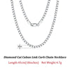 Rinntin 18K Gold Cuban Link Chain Necklace ATHLEXES
