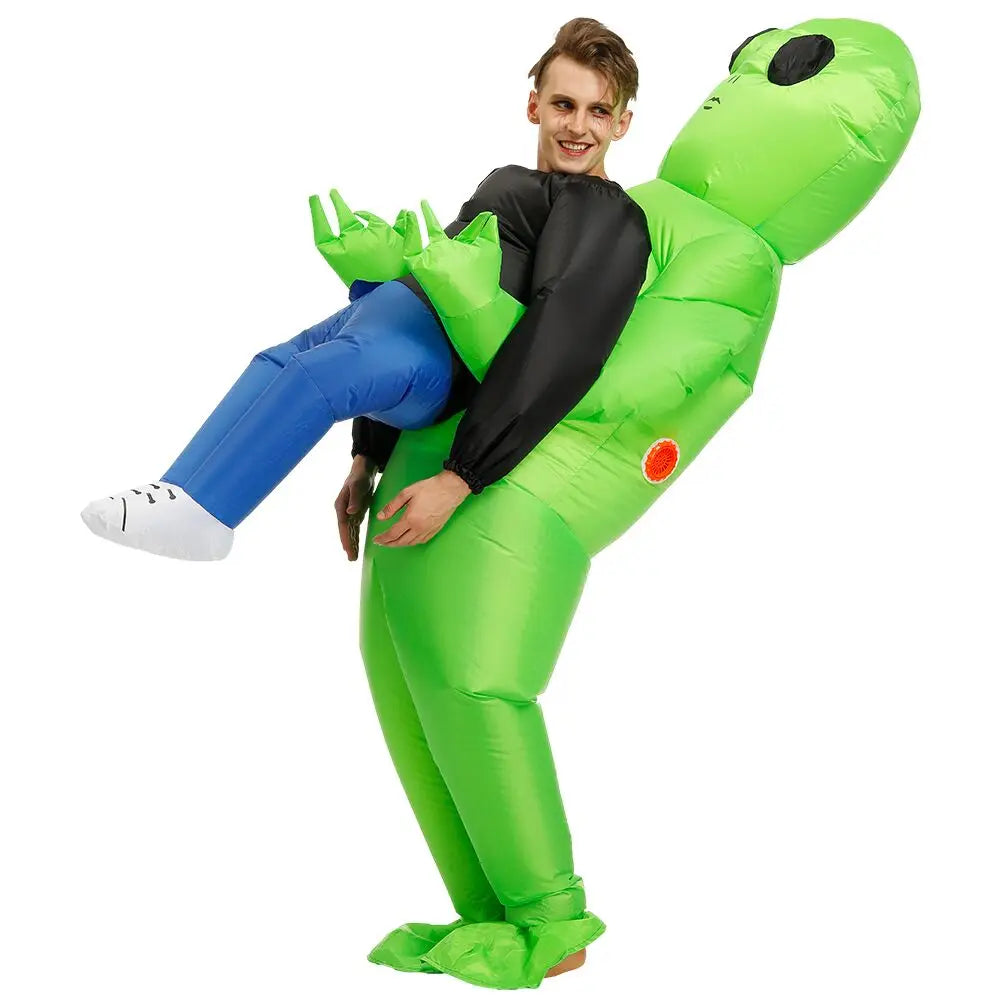 ET-Aliens Inflatable Monster Costume for All Ages ATHLEXES