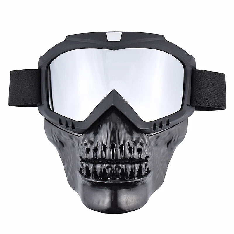 MotoShield Skull Face Mask for Riders ATHLEXES