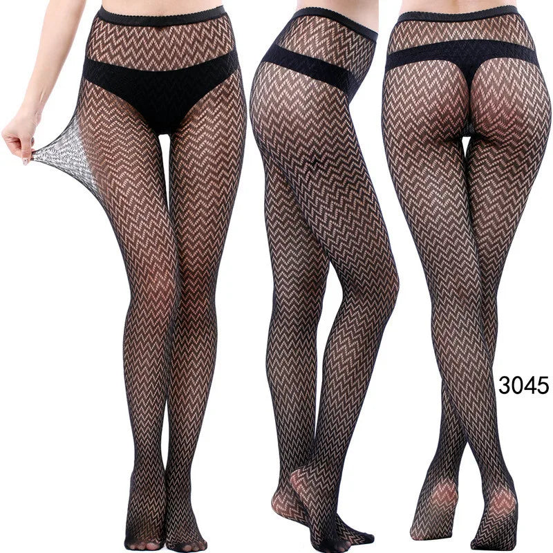 DOIAESKV Plus Size Women Bodystocking Sexy Lingerie Tights ATHLEXES