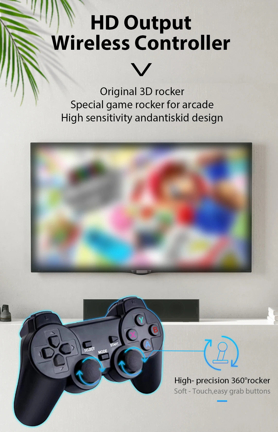 M8 Classic 4K Portable Gaming Console ATHLEXES