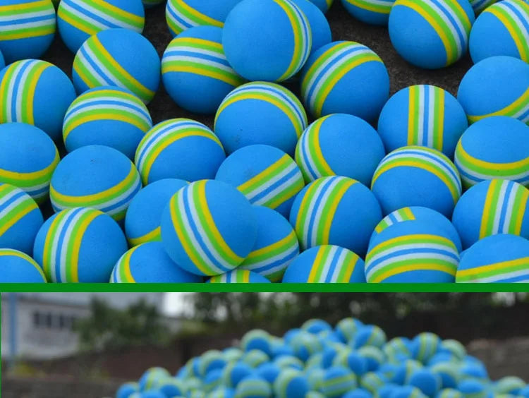 Rainbow Foam Golf Practice Balls Set ATHLEXES