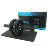 SilentRoll Non-Slip Abdominal Wheel with Mat ATHLEXES