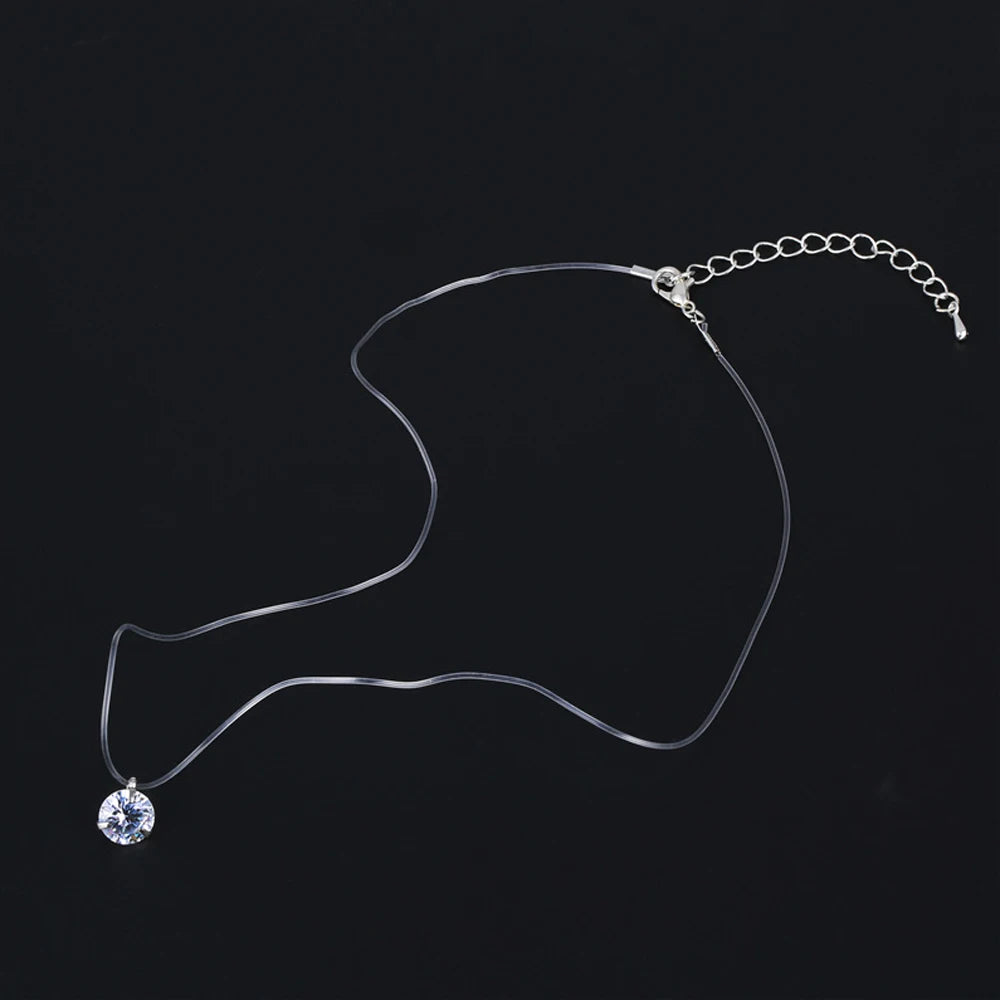 SUMENG Elegant Pearl & Zircon Necklace for Women ATHLEXES