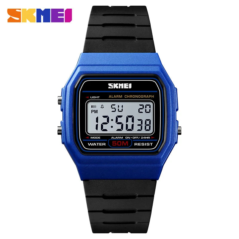 SKMEI Stylish Waterproof Digital Couple Watches ATHLEXES