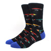 2024 Hiphop Funny Animal Dress Socks for Men - Flamingo & Penguin ATHLEXES