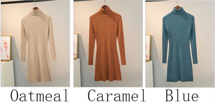 Vintage Knitted Bodycon Dress ATHLEXES