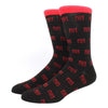 2024 Hiphop Funny Animal Dress Socks for Men - Flamingo & Penguin ATHLEXES