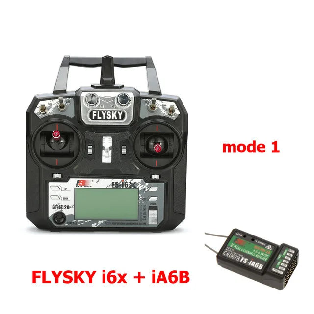 FLYSKY FS-i6X 10CH RC Transmitter & Receiver Set ATHLEXES