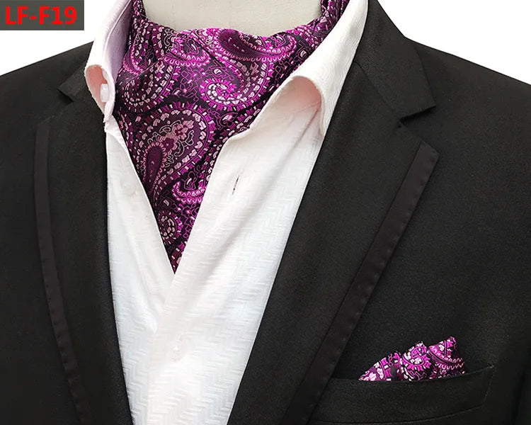 Paisley Elegance Ascot Cravat Set ATHLEXES