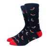 2024 Hiphop Funny Animal Dress Socks for Men - Flamingo & Penguin ATHLEXES