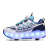 Adjustable LED Inline Roller Shoes for Kids ATHLEXES