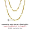 Rinntin 18K Gold Cuban Link Chain Necklace ATHLEXES