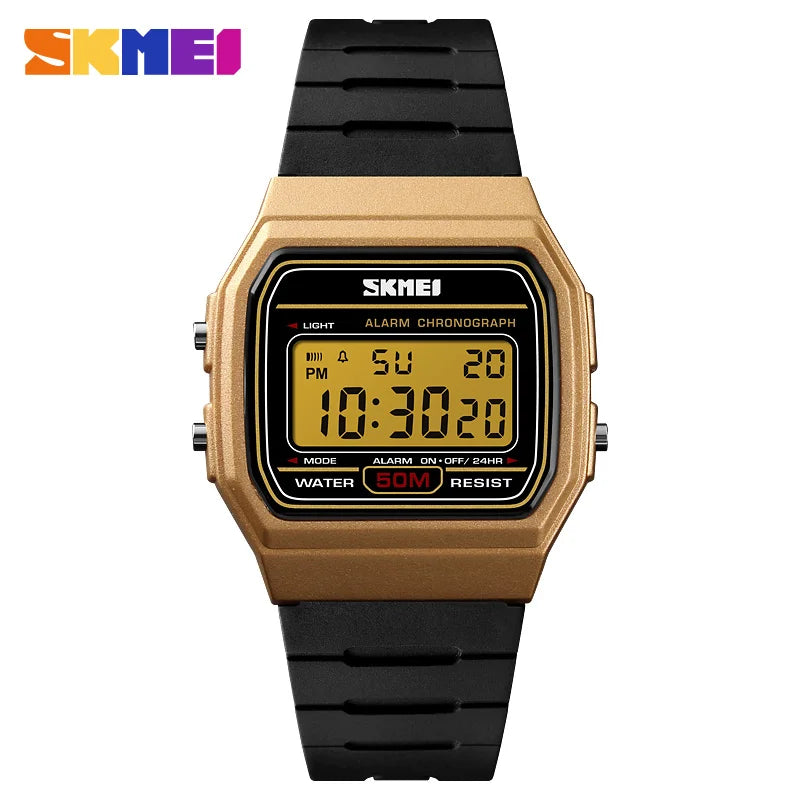 SKMEI Stylish Waterproof Digital Couple Watches ATHLEXES