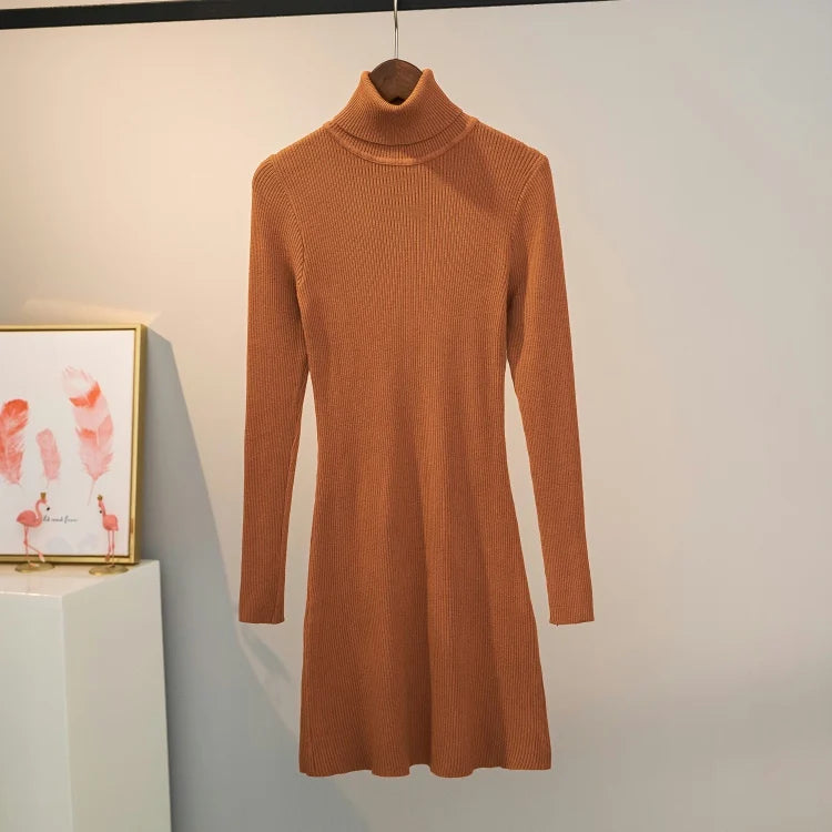 Vintage Knitted Bodycon Dress ATHLEXES