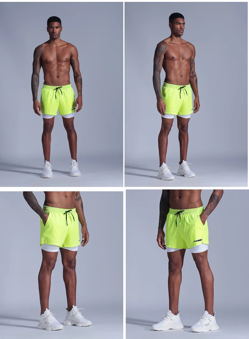 Ultimate 2 in 1 Quick Dry Running Shorts for Men ATHLEXES