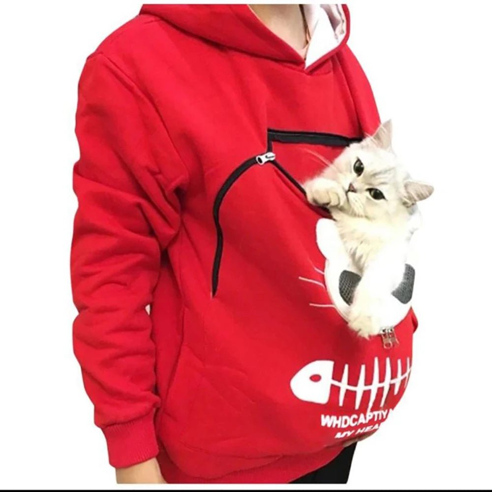 Cat Lovers Hoodie with Kangaroo Pouch ATHLEXES