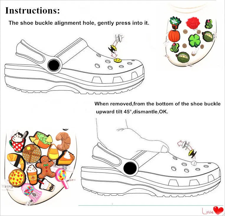 Boxing Champion Sandals Shoe Charms for Kids ATHLEXES