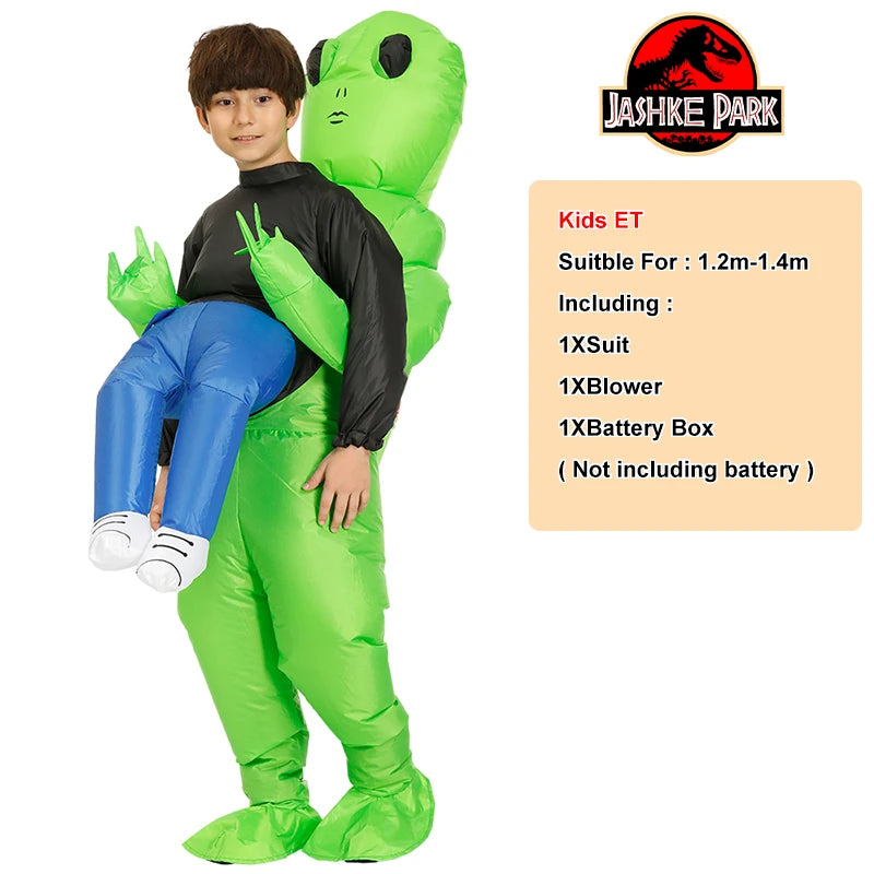 ET-Aliens Inflatable Monster Costume for All Ages ATHLEXES