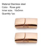 Louleur Magnetic Clasps for Leather Jewelry Crafting ATHLEXES