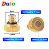 Brass Misting Nozzle Cooling System with Quick Connectors ATHLEXES