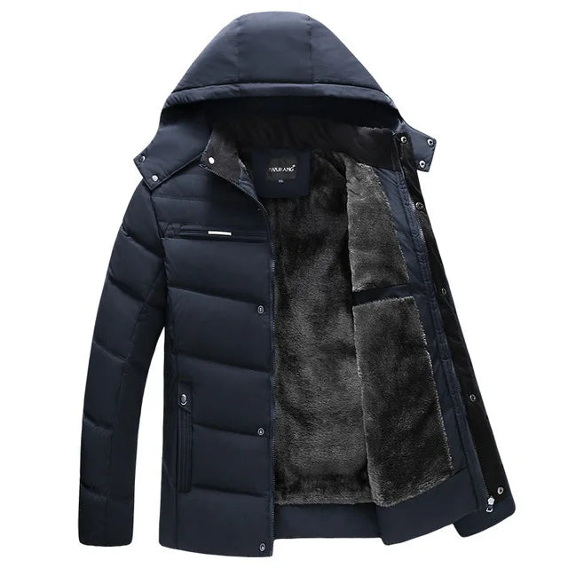 Thick Winter Parka for Men -15 Degree Warm Jacket ATHLEXES