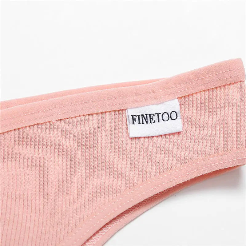 5PCS/Set Cotton Lingerie Panties Sexy Underwear Women Briefs ATHLEXES