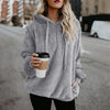 Chic Monochrome Hooded Sweater for Women ATHLEXES