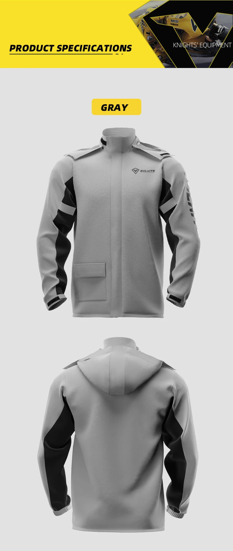 SULAITE Ultrathin Waterproof Rain Suit for All Weather ATHLEXES