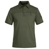 TACVASEN Men's Outdoor Polo Shirt with 2 Zipper Pockets ATHLEXES