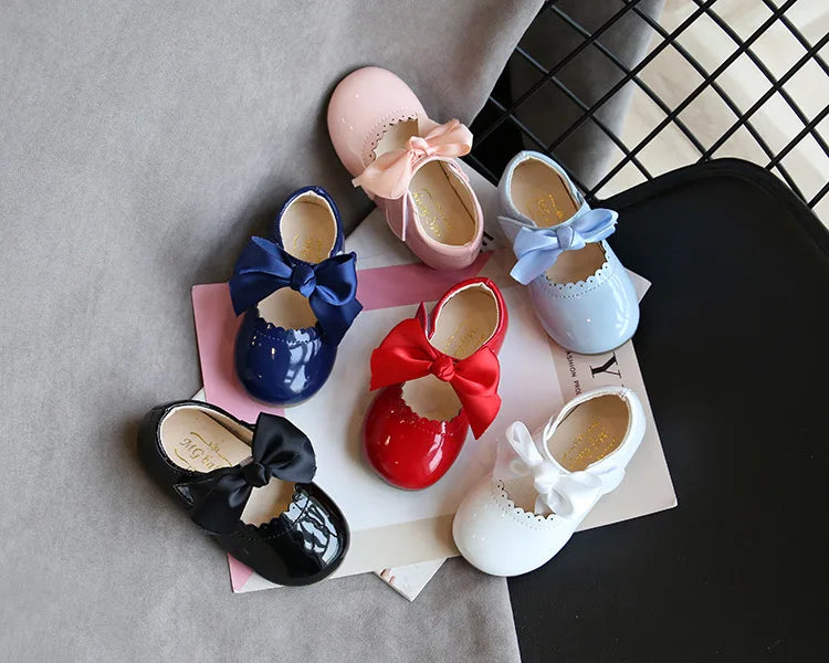 Enchanting Bow Princess Mary Janes for Baby Girls ATHLEXES
