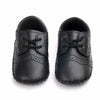 Meckior Retro Leather Baby Shoes with Anti-Slip Rubber Sole ATHLEXES