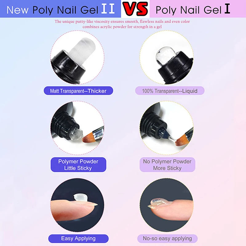 OXXI 30ml Premium Poly Nail Gel for Extensions ATHLEXES
