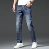 Vintage Sandwashed Cotton Denim Straight Jeans ATHLEXES