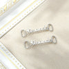 Custom Stainless Steel Name Buckles for Stylish Sneaker Charms ATHLEXES