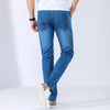 Blue Stretch Jeans & Black Denim Casual Trousers ATHLEXES